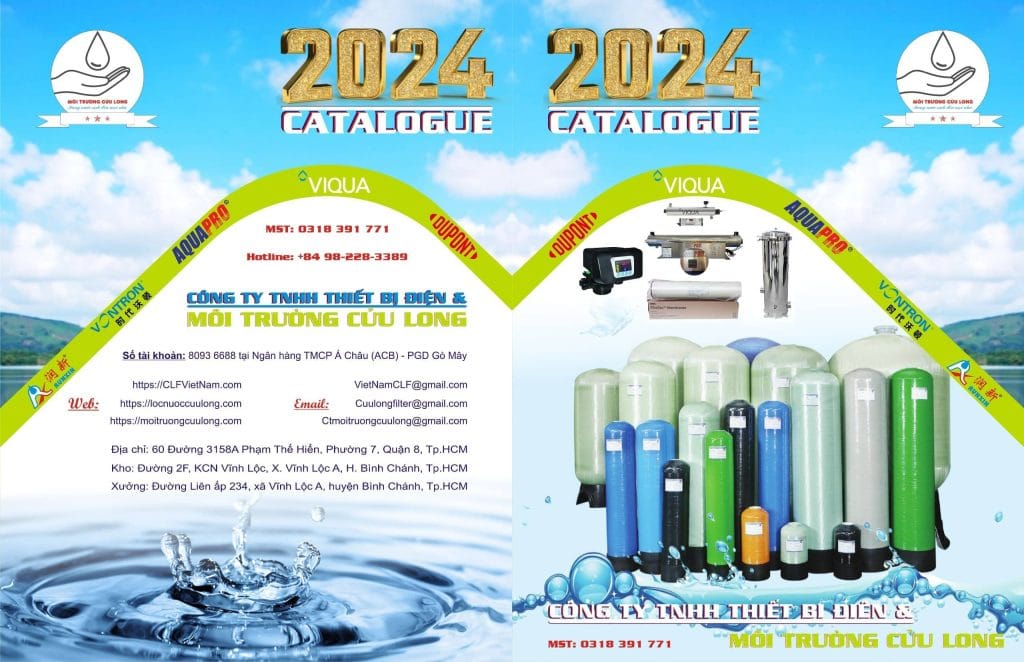 Download Catalogue 3 Bìa Catalogue Công ty Môi trường Cửu Long