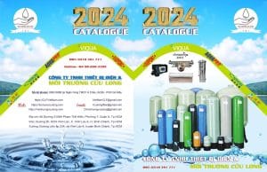 Bìa Catalogue Công ty Môi trường Cửu Long