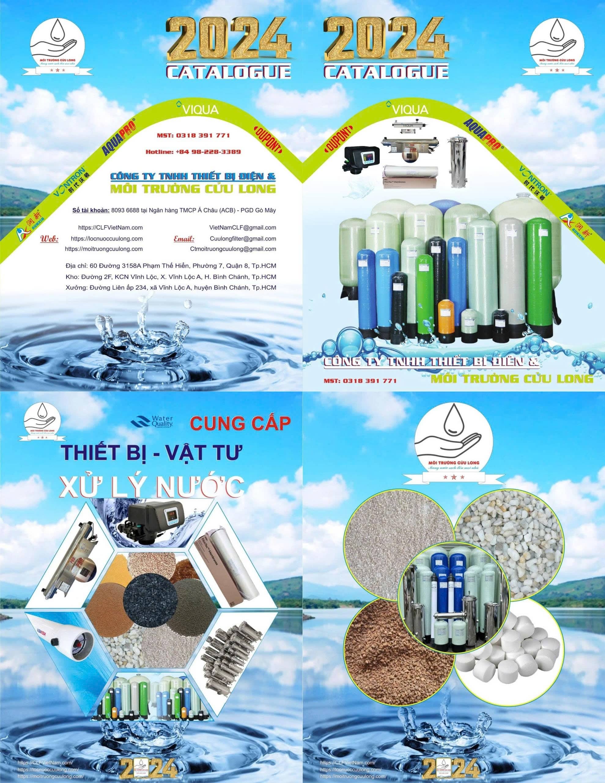 Catalogue Công ty Môi trường Cửu Long 2025