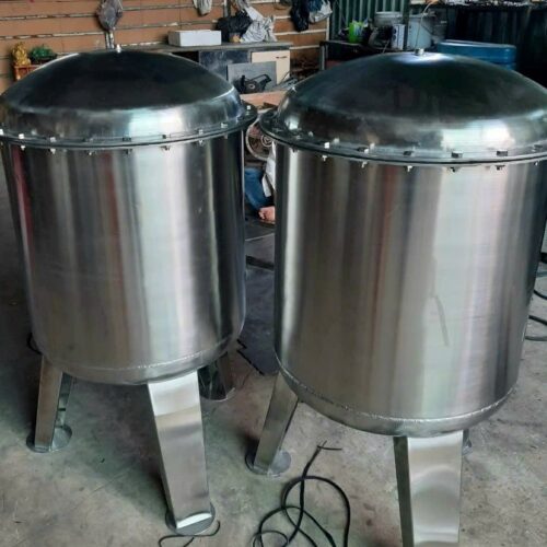 Gia công bồn lọc inox 304