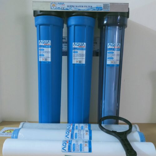 Bộ lọc tổng 20inch 3 cấp lọc - Lọc tổng đầu nguồn sinh hoạt
