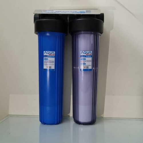 Bộ lọc tổng sinh hoạt 2 cấp Bigblue 20inch (1500 lít/giờ)