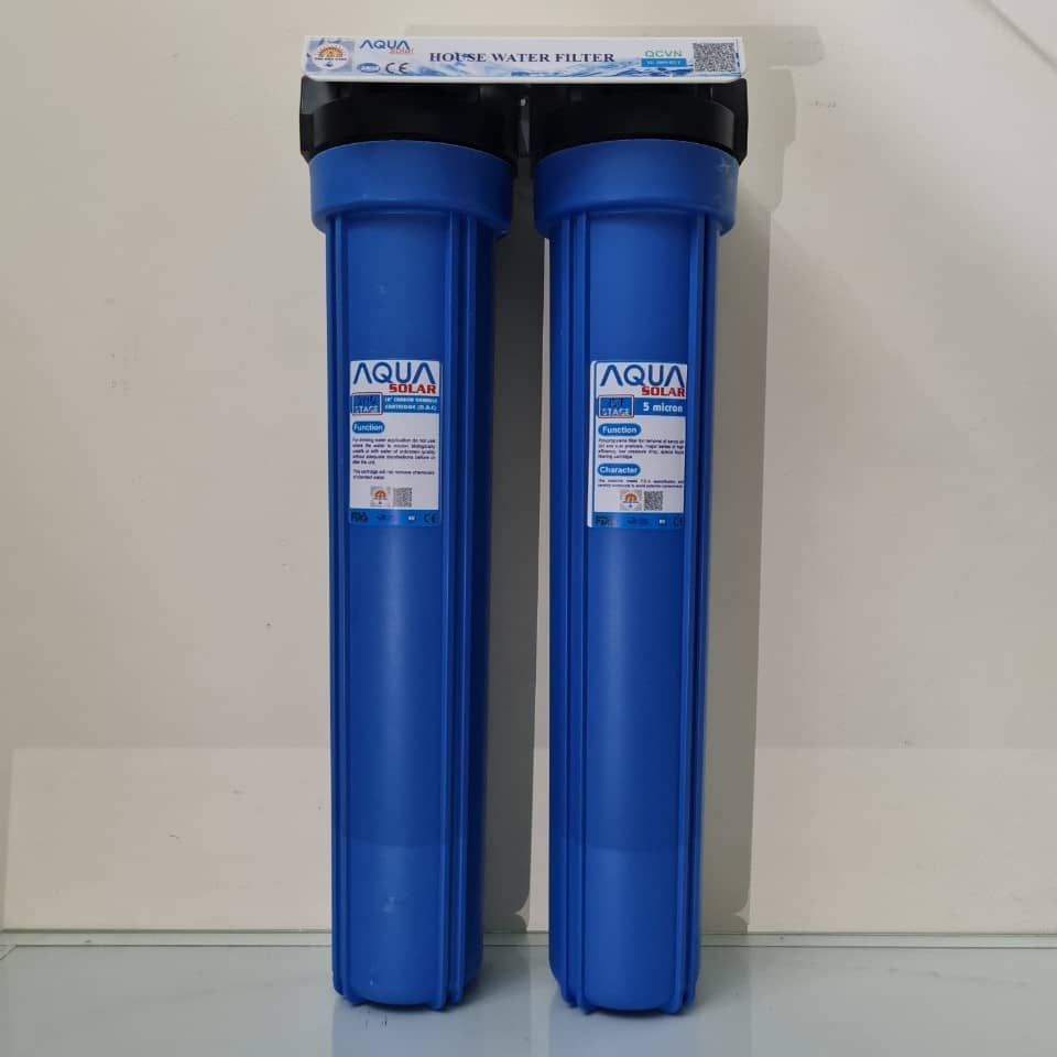 Bộ lọc tổng 20inch 2 cấp Bo loc tong 20inch 2 cap