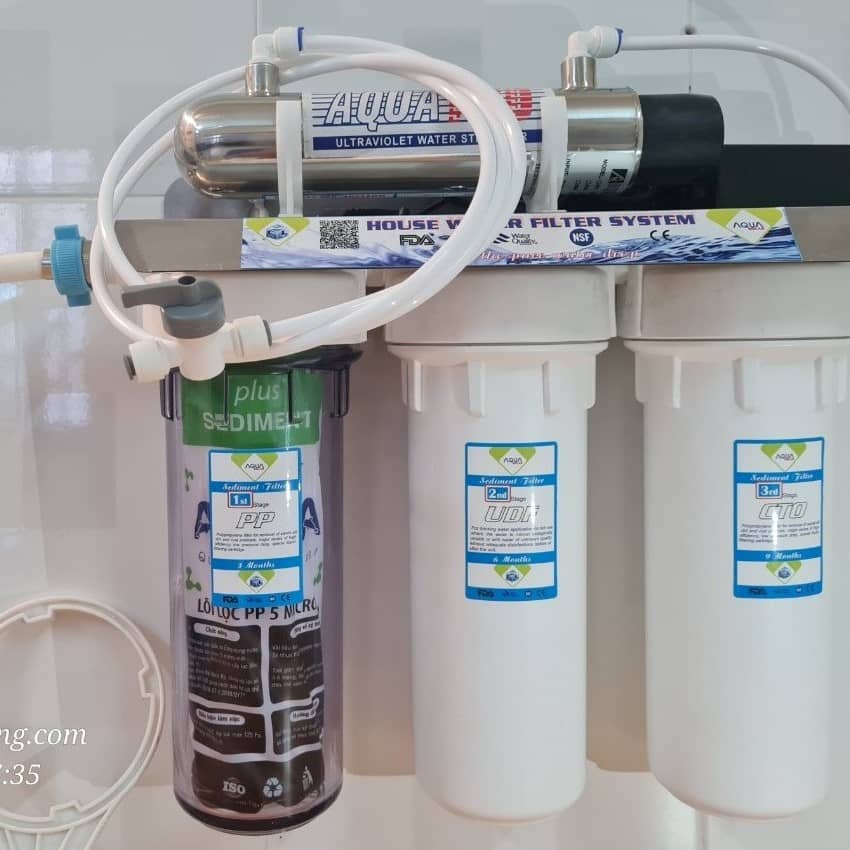 Máy lọc nước tại vòi UFUV 4 CẤP (2) May loc nuoc tai voi UFUV 4 CAP 2
