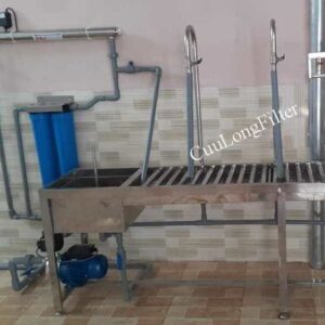 RO-0.75MD - Dây Chuyền Lọc Nước Đóng Chai - 750 lít/giờ 4 ban chiet rot binh 20 lit 4 voi