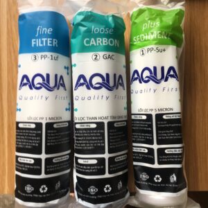bộ lõi lọc 123 10inch aqua