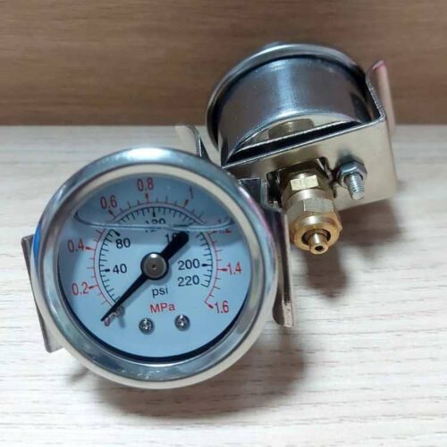 Đồng hồ áp chân sau 0 - 16 kg/cm2 4 Đồng hồ áp chân sau 0 - 10 kg/cm2