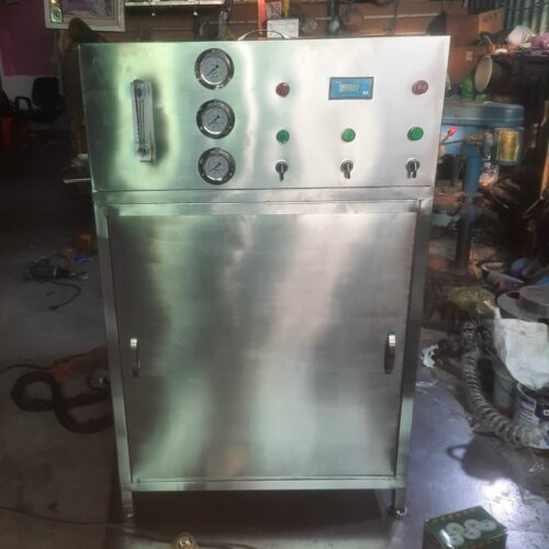 CS150 - Máy lọc nước RO Bán Công nghiệp AQUA (150 lít/giờ) Vỏ Inox 4 Máy lọc nước RO bán Công Nghiệp AQUA vỏ inox