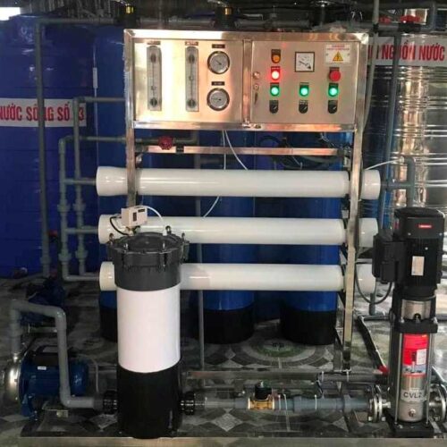 VRF-4080 - Vỏ màng RO 4080 Composite/FRP - Chứa 2 màng 4040 7 Hệ thống RO sử dụng vỏ màng RO FRP