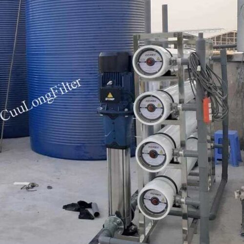 Hệ thống lọc nước RO Công suất 8m³/giờ (8 Màng 8040 Filmtec Dupont - USA)