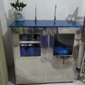 CS150 - Máy lọc nước RO Bán Công nghiệp AQUA (150 lít/giờ) Vỏ Inox 1 may loc nuoc bcn 2 voi tu inox