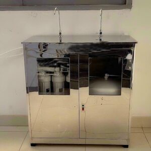 CS150 - Máy lọc nước RO Bán Công nghiệp AQUA (150 lít/giờ) Vỏ Inox 2 may loc nuoc ro bcn tu inox doi