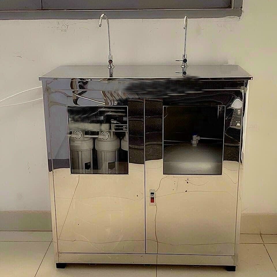 máy lọc nước ro bcn tủ inox đôi may loc nuoc ro bcn tu inox doi