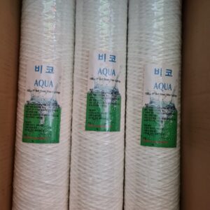 Lõi lọc sợi quấn Aqua 10/20/30/40 (inch) / Bigblue 3 Loi loc soi quan CPP Bigblue 20 inch AQUA KOREA 3