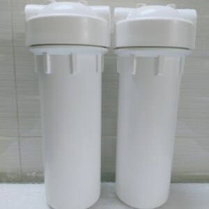L10W - Ly lọc 10inch màu trắng Ø21/Ø13 2 Ly trang 10inch