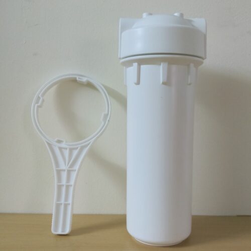 L10W - Ly lọc 10inch màu trắng Ø21/Ø13 4 Ly lọc 10inch - ly lọc nước 10inch