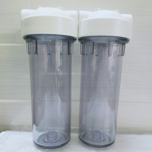 L10C - Ly lọc 10inch màu trong suốt Ø21/Ø13 3 Ly lọc 10inch màu trong suốt