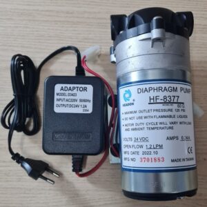 HF-8377 - Bơm tăng áp HEADON kèm nguồn 24V 1 Bo bom tang ap HF 8377