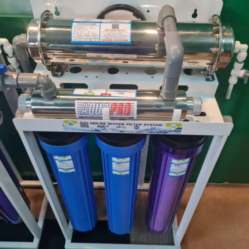 BLT-320FV - Bộ lọc tổng 20inch 5 cấp UF+UV 7 Bộ lọc tổng 20inch 5 cấp UF và đèn UV