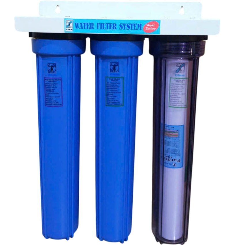 Bộ lọc tổng 20inch 3 cấp TW Bo loc tong 20inch 3 cap TW