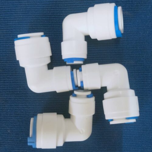 Linh kiện lọc nước - Co nối nhanh phi 10 ra phi 6 3 Co nối nhanh phi 10 ra phi 6