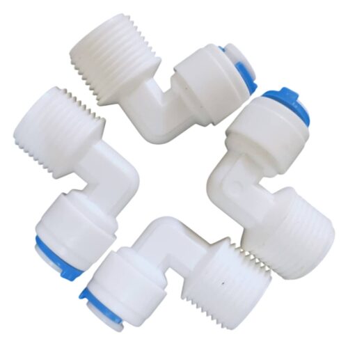 Linh kiện lọc nước - Co răng ngoài 21 ra ống phi 10 2 Co răng ngoài 21 ra ống phi 10