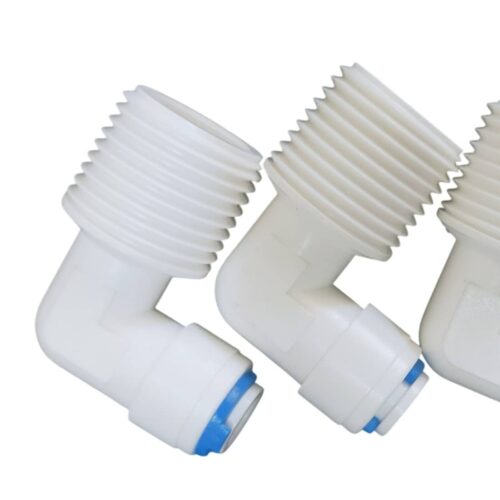 Linh kiện lọc nước - Co răng ngoài 21 ra ống phi 6 2 Co răng ngoài 21 ra ống phi 6