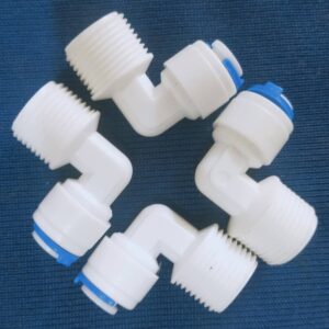 Linh kiện lọc nước - Co răng ngoài 21 ra ống phi 10 1 CO RANG NGOAI 21 RA PHI 10