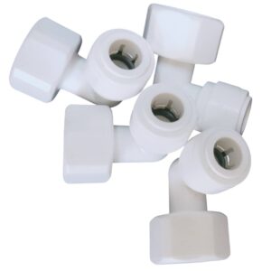 Linh kiện lọc nước - Co răng trong 21 ra ống phi 10