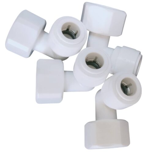 Linh kiện lọc nước - Co răng trong 21 ra ống phi 10 2 Co răng trong 21 ra ống phi 10