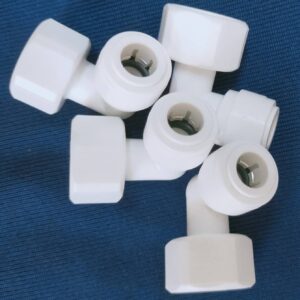 Linh kiện lọc nước - Co răng trong 21 ra ống phi 10 1 CO RANG TRONG 21 RA PHI 10