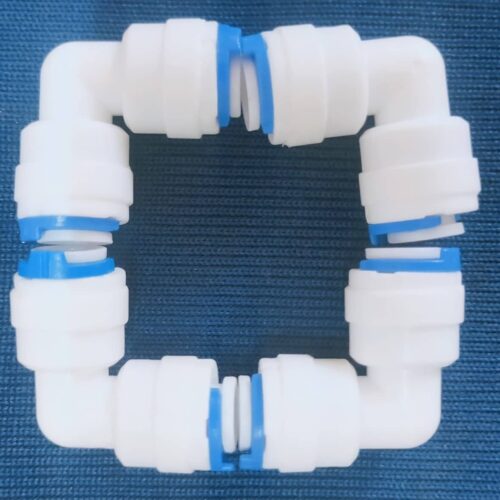 Linh kiện lọc nước - Co nối nhanh phi 10 4 co nối nhanh phi 10