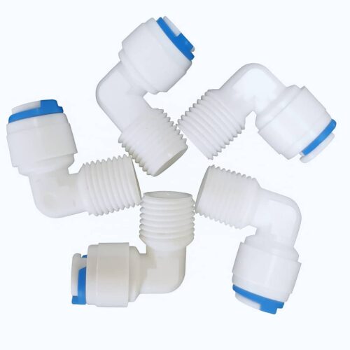 Linh kiện lọc nước - Co răng ngoài 13 ra ống phi 6 2 Co răng ngoài 13 ra ống phi 6