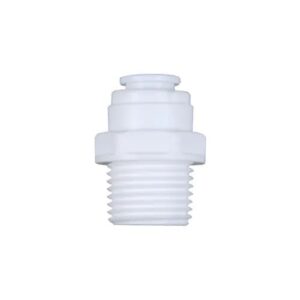 Linh kiện lọc nước - Nối thẳng răng ngoài 21 ra phi 6 4 17 ra phi 10