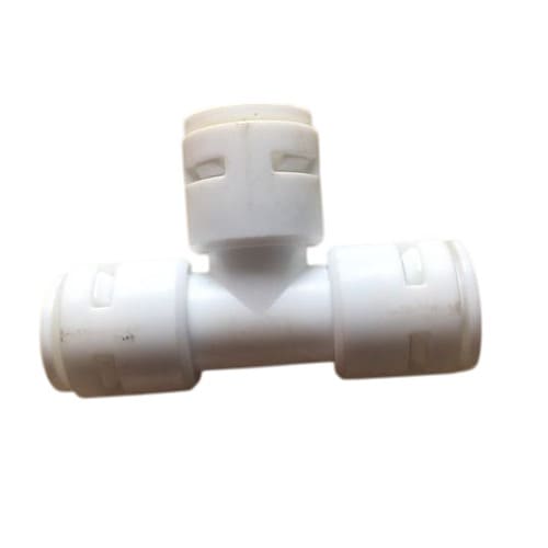 Linh kiện lọc nước - Tê đều nối nhanh phi 10 4 Tê đều nối nhanh phi 10