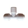Linh kiện lọc nước - Tê giữa răng ngoài 13 ra nối nhanh phi 6