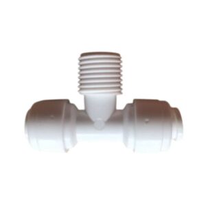 Linh kiện lọc nước - Tê giữa răng ngoài 13 ra nối nhanh phi 6