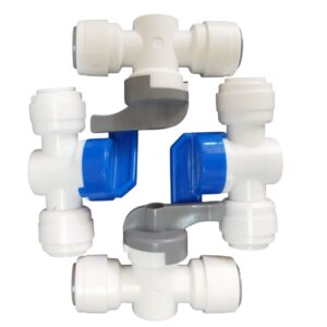 Linh kiện lọc nước - Van khóa nước phi 10 1 Van khoa nuoc phi 6 10 0982283389