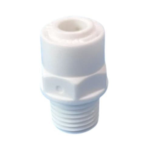 Linh kiện lọc nước - Nối thẳng răng ngoài 21 ra phi 6 12 Nối thẳng răng ngoài